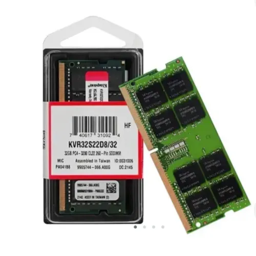 Memória Para Notebook Ddr4 32Gb 3200MHz Kingston