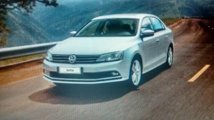 Jetta 2014 aspirado para retirada de peças