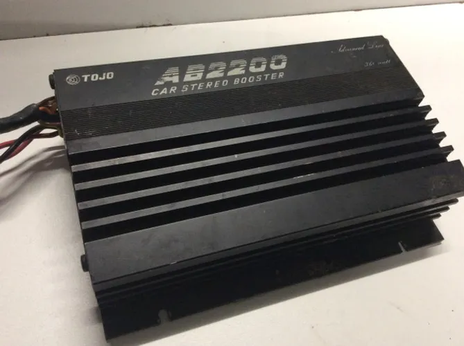 Antigo módulo amplificador automotivo tojo