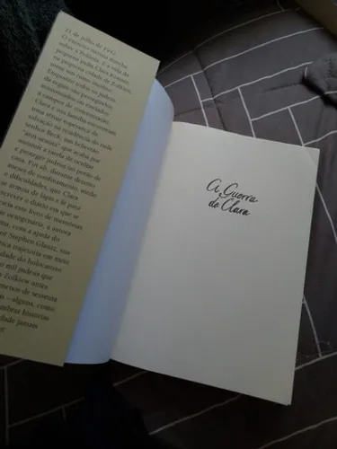 Livro A Guerra de Clara