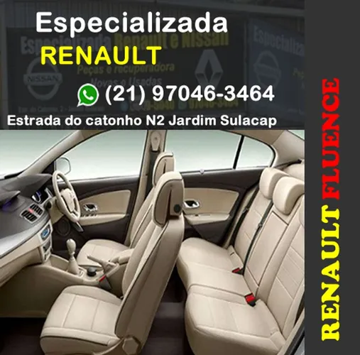 sucata Renault Fluence.