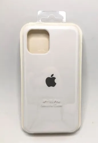Capa Case de Silicone Para Iphone 11 Pro Branca Anti-Shock Produto Novo na Embalagem
