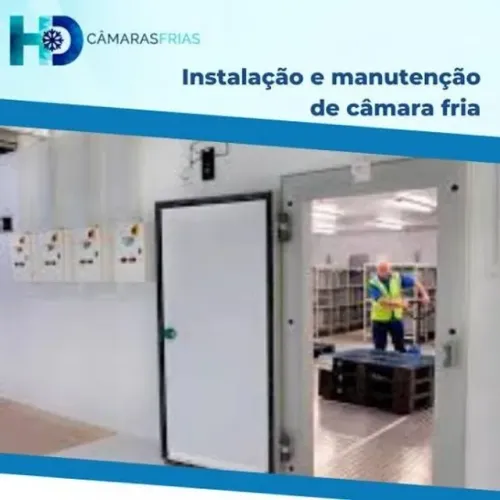 Instalação e manutenção de camara fria