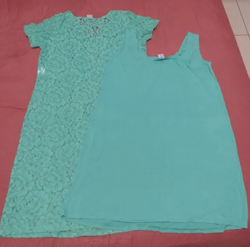 Vestido para grávida com forro