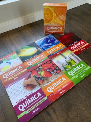 Livros Didáticos 1º e 2º anos Ensino Médio