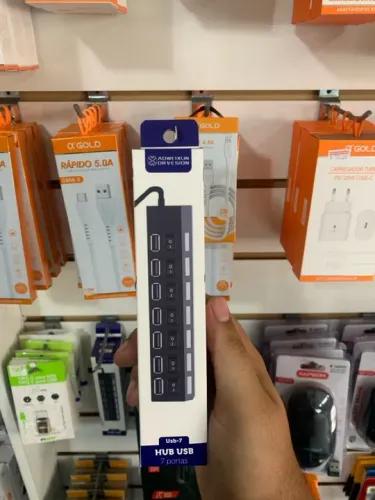HUB 7 portas USB