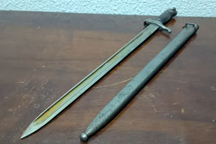 Baioneta Francesa modelo 1892 da Primeira Guerra Mundial