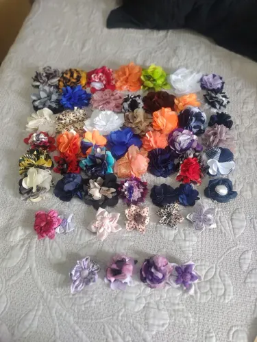 Lote de Flor com bico de pato