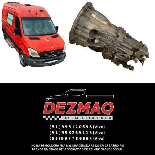 Caixa Cambio Mercedes Sprinter 415 2012/2019 Marchas