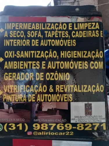 Impermeabilização/ limpeza e higienização lava ,sofá ,cadeiras, tapetes, colchão, Puff