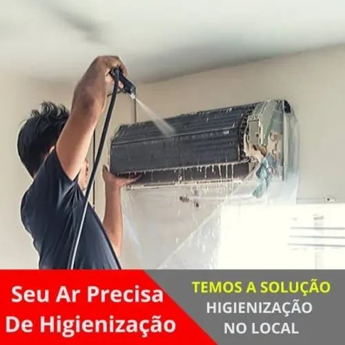 Limpeza de ar condicionado 