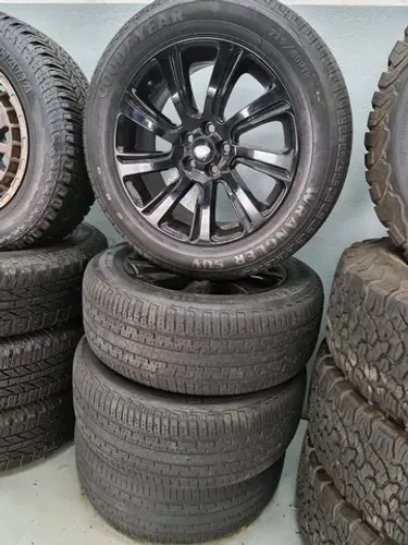Rodas Land Rover Original Com Pneu 