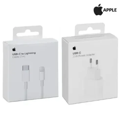 Kit Carregador Turbo 20w Original Apple