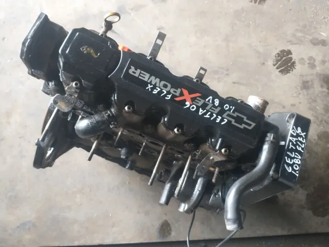 Motor parcial gm/celta 1.0 8v 2006 flex 