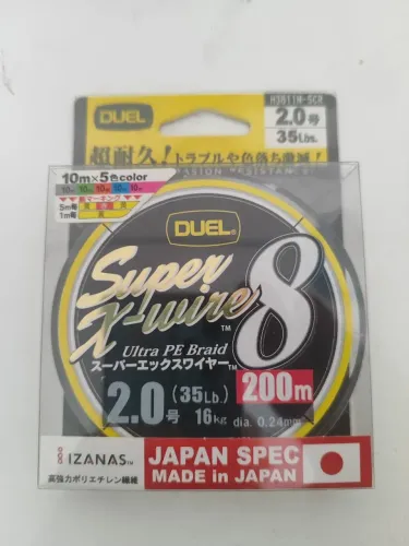 Linha de Pesca Duel H3611N-5CR Super X-wire