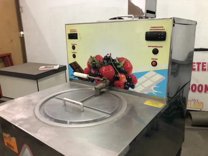 Produtora e pasteurizadora de sorvete Eletro frios