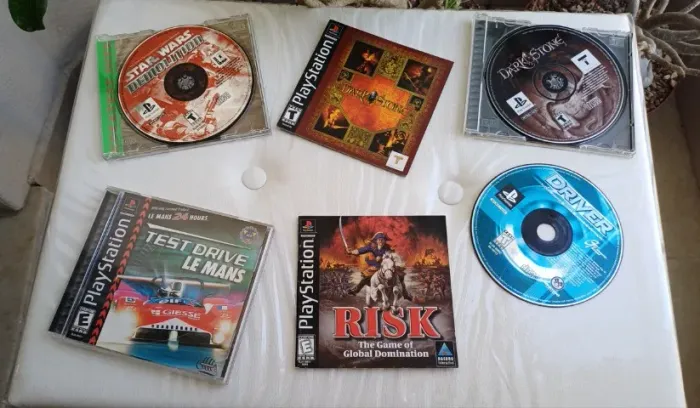 Lote De Jogos Defeito Ps1, Driver, Le Mans, Stars Wars Etc