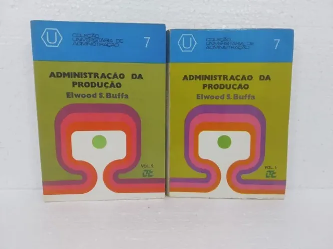 Livro Administração Da Produção (1, 2) Elwood S. Buffa (LTC) 1976