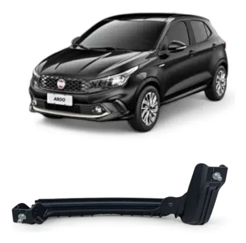 Guia Canaleta Vidro Dianteiro Direito Fiat Argo 2018 2024