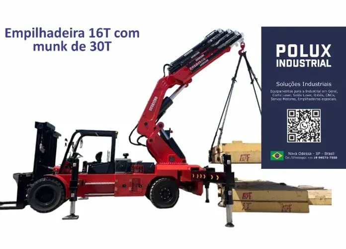 Empilhadeira 16T com Munk 30T