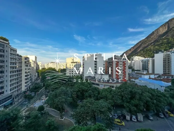 Copacabana, Apartamento à venda com 92 m2, em andar alto, com vista livre de todos os cômo