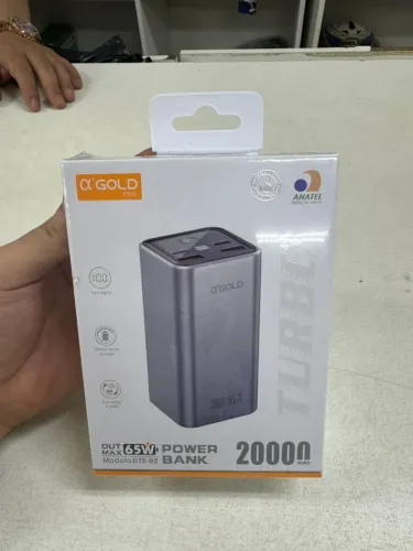 Carregador Portátil Power Bank 20000mAh 65W