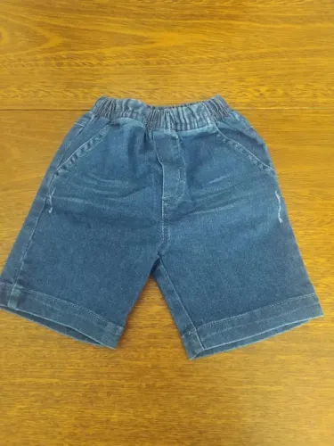 Bermuda Jeans Azul-marinho da 1+1