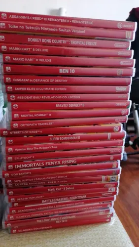 Leia o anúncio por gentileza Jogos para Nintendo switch usados e novos com capa e sem