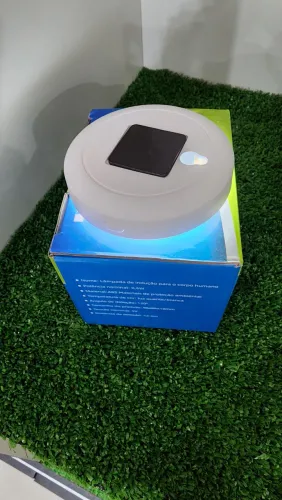 12 Iluminação para nichos e prateleiras 03 cores com sensor de presença, carrega via USB.
