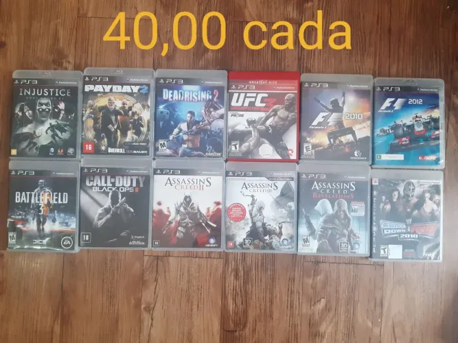 Vendo ou troco Jogos PS3 diversos