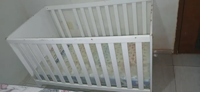 Berço de Bebê Branco