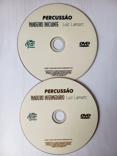DVD Percussão Pandeiro Iniciante e Intermediário