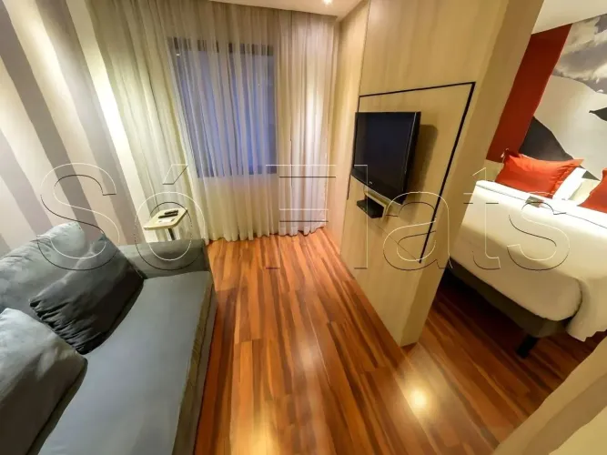 Flat Adagio Moema disponível para venda com 38m²e 01 vaga de garagem