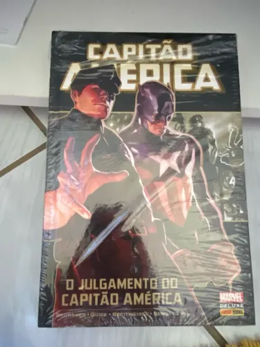 HQ Capitão América: O Julgamento do Capitão América - Marvel Deluxe