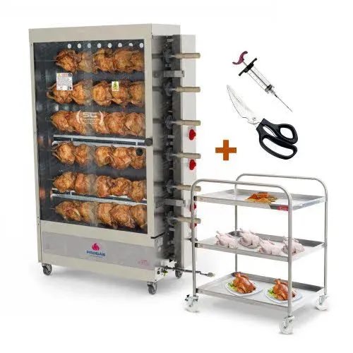 Manutenção assadeira de frango