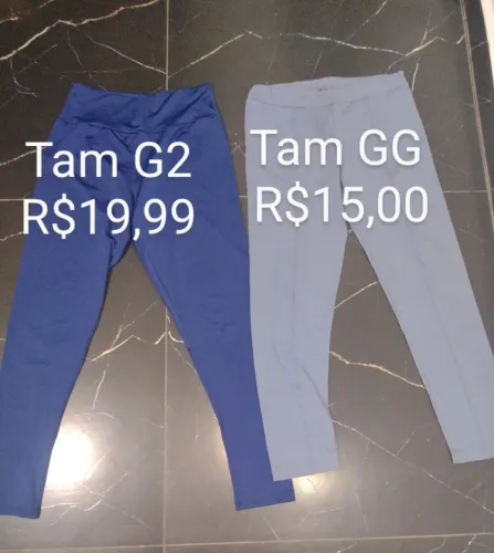 Várias legging Femininas - valor nas fotos 