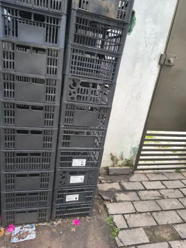 Caixas organizadoras plásticas. Kit com 20 peças.