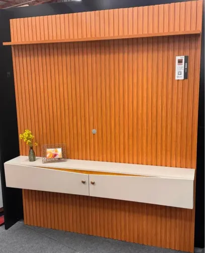 Painel Riso Ripado C/Nicho Larg. 1.82m- Receba Amanhã 