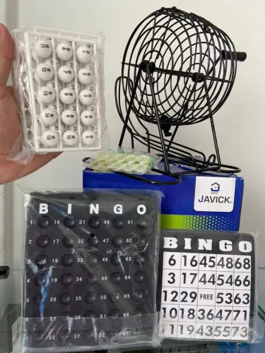 Jogo de Bingo Completo - JAVICK