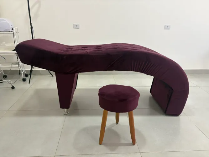 Maca luxo de estética roxa