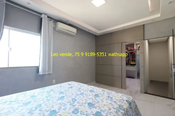 Leo vende, bairro Sim, 3|4 suíte , closet e área goumert 