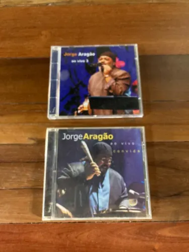 Jorge Aragão - Lote c/ 2 CDS