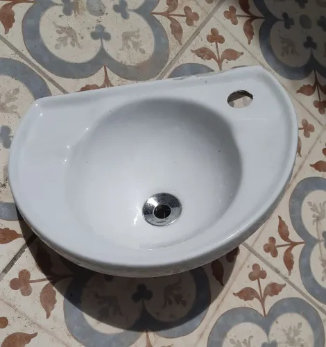Pia de cerâmica para banheiro/lavabo
