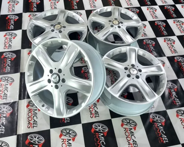 Jogo de Rodas aro 19" Mercedes Ml320 Ml350 Originais + Pintura Nova 