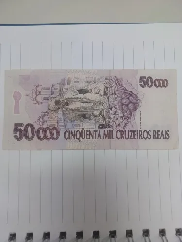 Cédula (nota) 50.000 - Baiana 