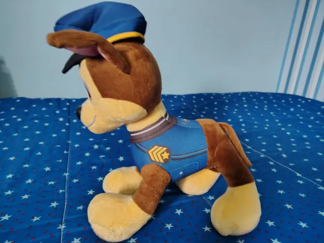 Patrulha canina Chease e personagem Rider