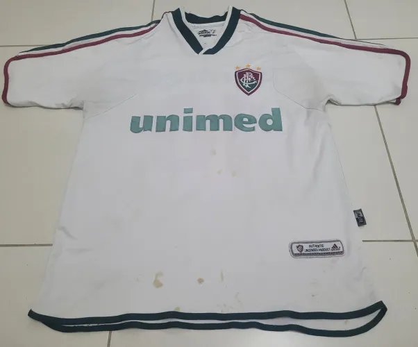 Camisa Fluminense Adidas branca #10 tam. G