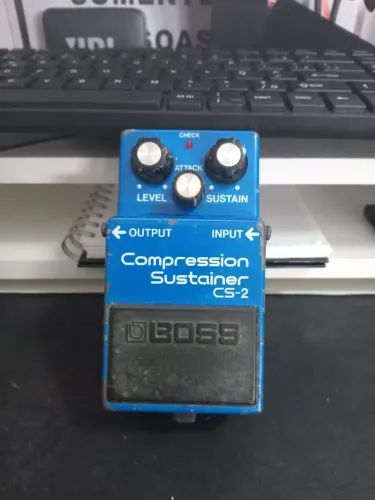 Pedal Boss CS-2 Made in Japan - Vintage raro (1986)