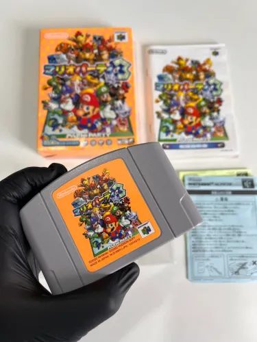 Jogo Mario Party 3 Original Nintendo 64 CIB 