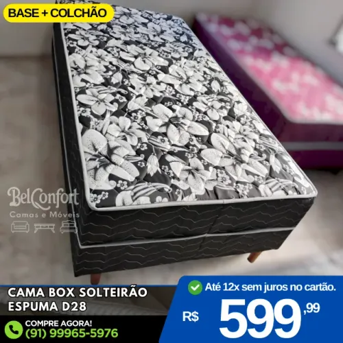 Cama Unibox Solteirão Espuma D28 Entrego Hoje